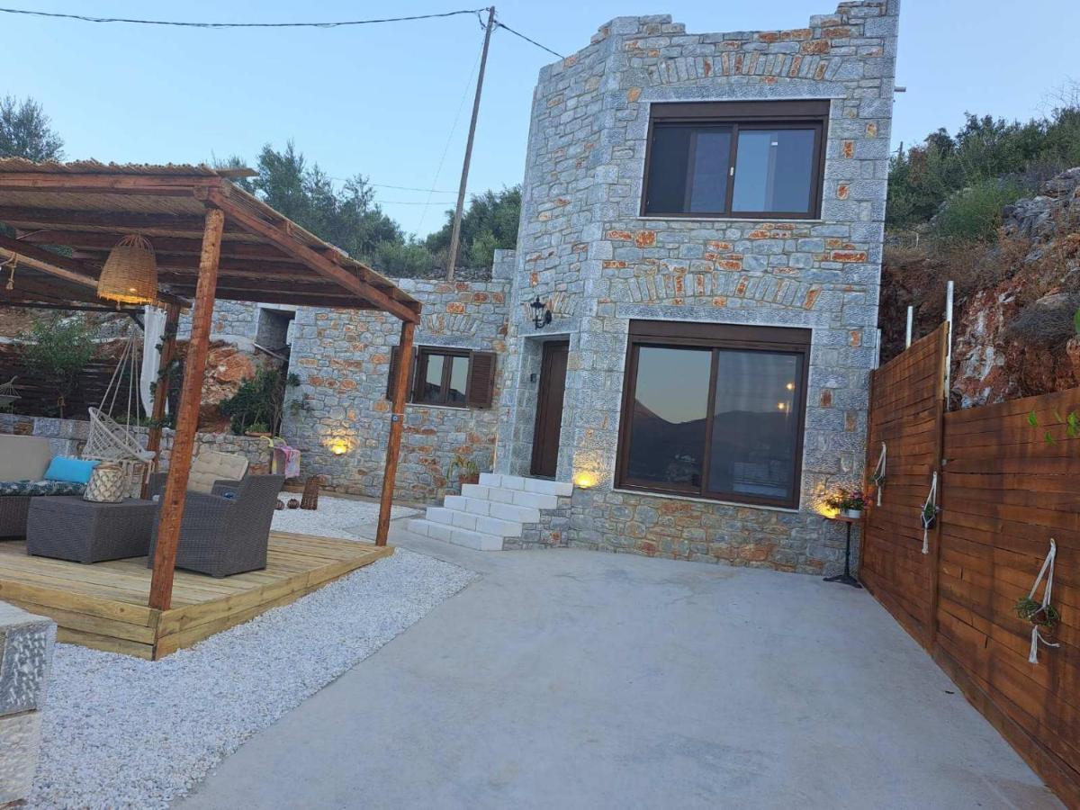 Suite Of Villa Lagkadaki Argilia Bagian luar foto