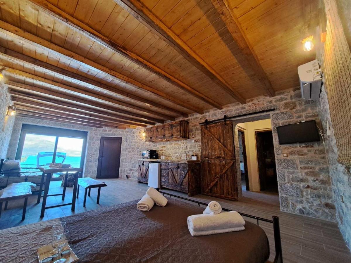 Suite Of Villa Lagkadaki Argilia Bagian luar foto